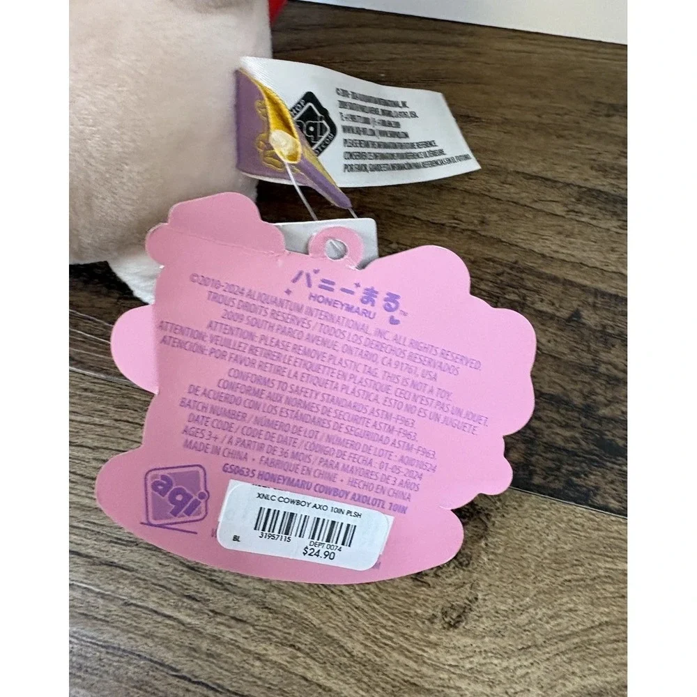 Honeymaru Axolotl Cowboy Kawaii 10